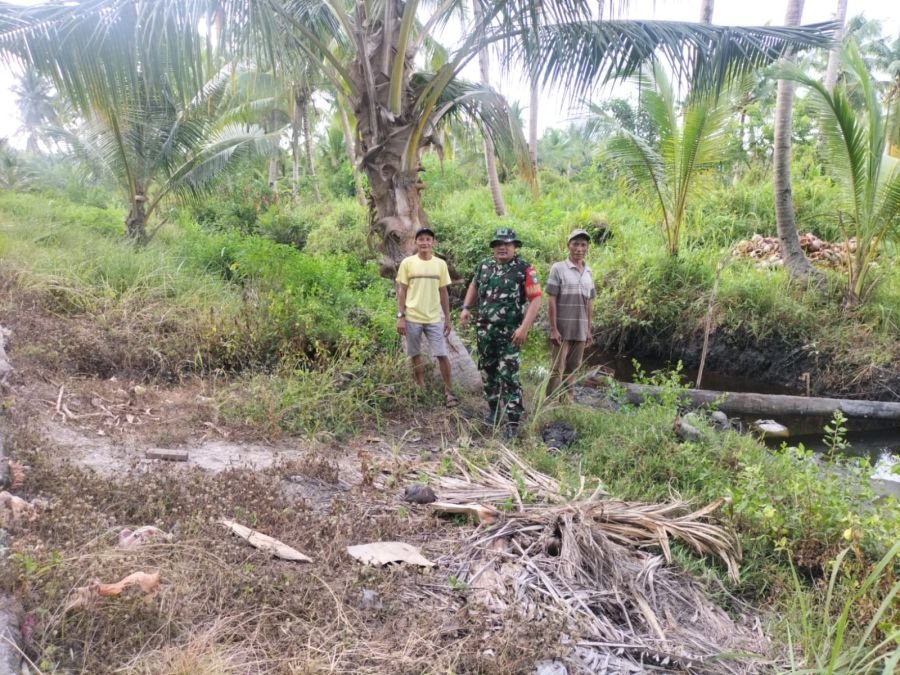 Babinsa Koramil 06/KTM Laksanakan Patroli Tapal Batas di Tagaraja, Situasi Aman dan Kondusif