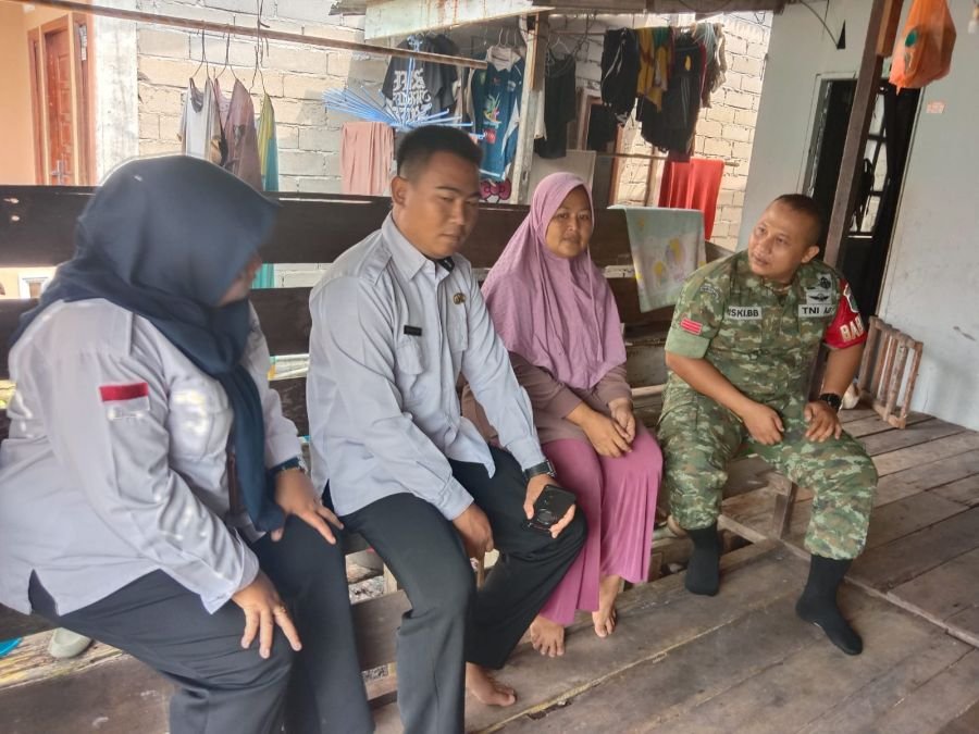 Babinsa Koramil 06/KTM PRAKA RISKI AMANDA BB melaksanakan kegiatan
