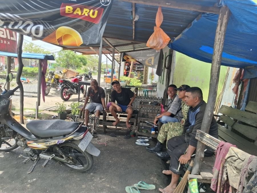 Babinsa Koramil 06/KTM  Pratu Abdul fikri melaksanakan kegiatan Pengawasan SDM Komduk