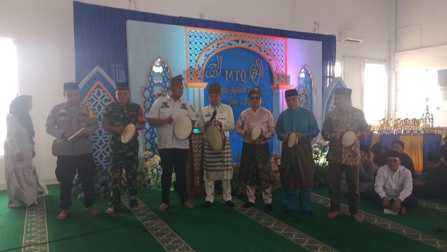 Babinsa Koramil 06/Sukajadi Hadiri MTQ Kelurahan Delima, Dorong Generasi Muda Cintai Al-Qur’an