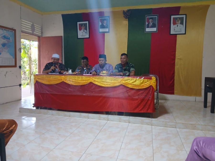 Babinsa Koramil 07 Reteh Hadiri Musyawarah Pelaksanaan STQ Tingkat Kecamatan Reteh 2026
