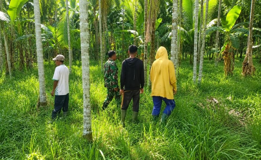 Babinsa Koramil 07/Reteh Aktif Sosialisasi Karhutla, Reteh Nihil Titik Api