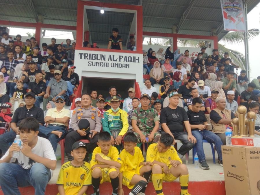 Babinsa Koramil 07/Reteh Hadiri Penutupan Sungai Undan Cup 2026