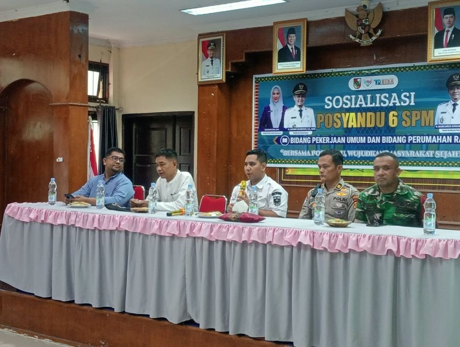 Babinsa Koramil 07/Tenayan Raya Hadiri Rakor Persiapan Jalan Sehat