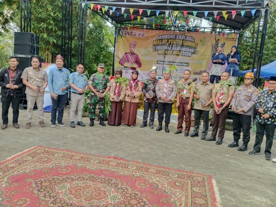 Babinsa Koramil 07/Tenayan Raya Monitoring Jambore Ekologis dan Festival Kebudayaan Melayu Riau 2026