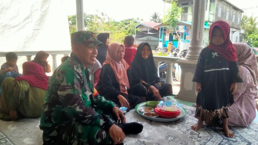 Babinsa Koramil 10/Pelangiran Ajak Ibu PKK Perkuat Solidaritas untuk Kemajuan Kelurahan