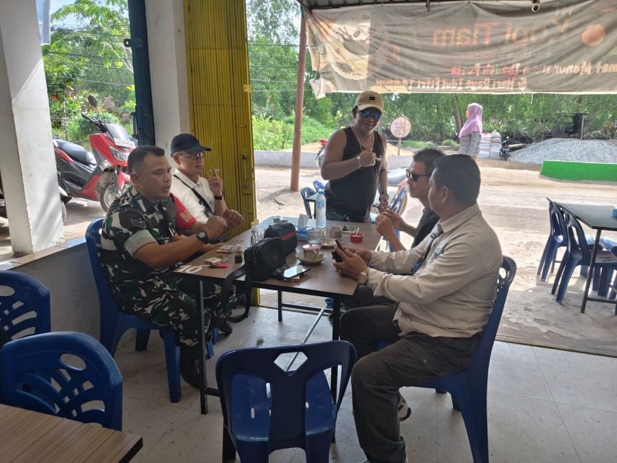 Babinsa Koramil 11/PBR Perkuat Sinergi dengan Humas PT RSUP untuk Jaga Kondusivitas Wilayah