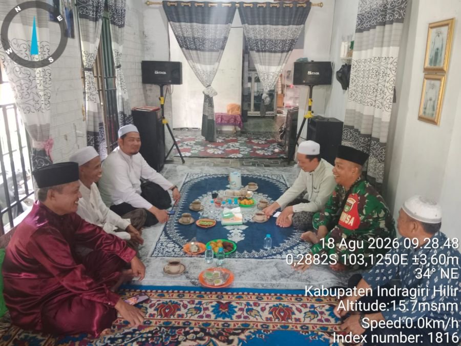 Babinsa Koramil 12/BTK Laksanakan Komsos di Desa Tanjung Siantar