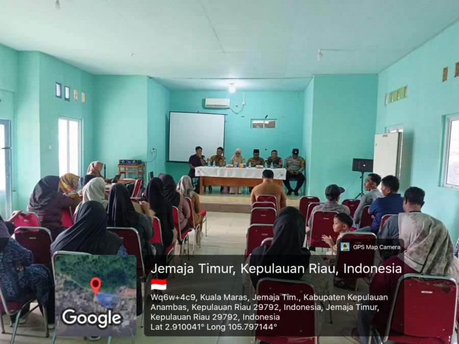 Babinsa Koramil Letung Hadiri Rembuk Tematik Stunting di Kuala Maras, Perkuat Komitmen Cegah Gizi Bu