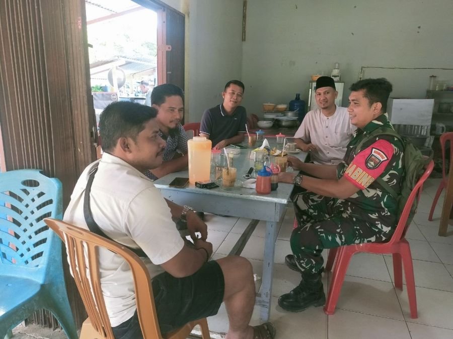 Babinsa Kuansing Rangkul Tokoh Pemuda, Perkuat Kekompakan Warga