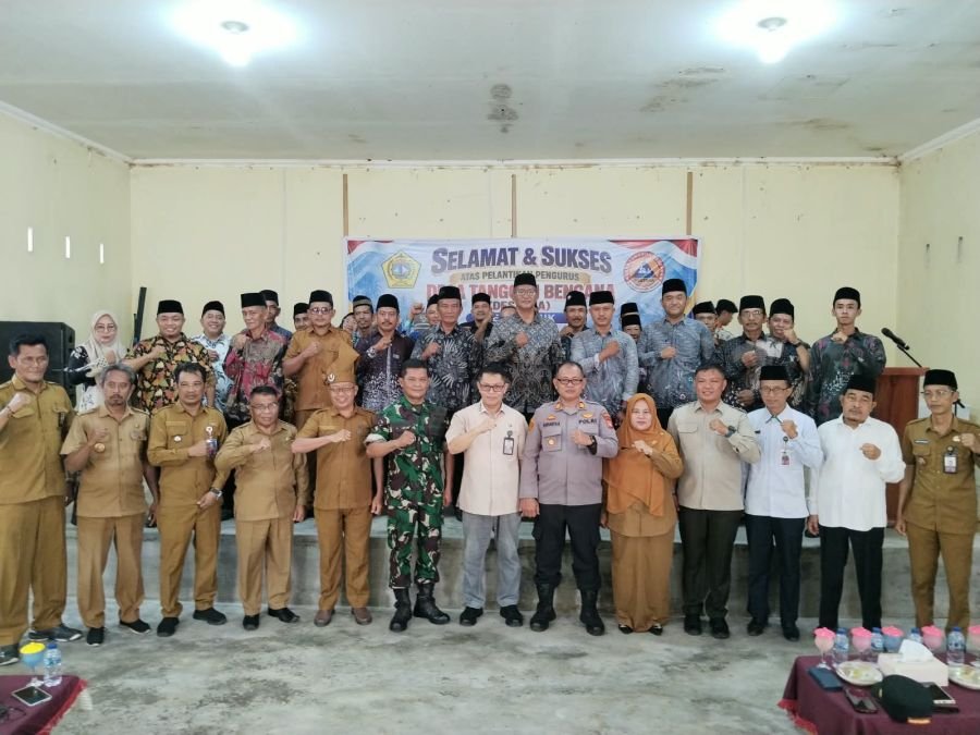 Babinsa Kundur Hadiri Pelantikan Destana, Kesiapsiagaan Bencana Diperkuat