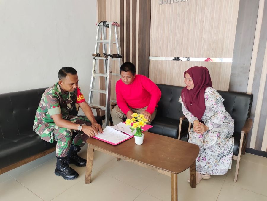 Babinsa Kundur Perkuat Sinergi Desa Antisipasi Dinamika Wilayah