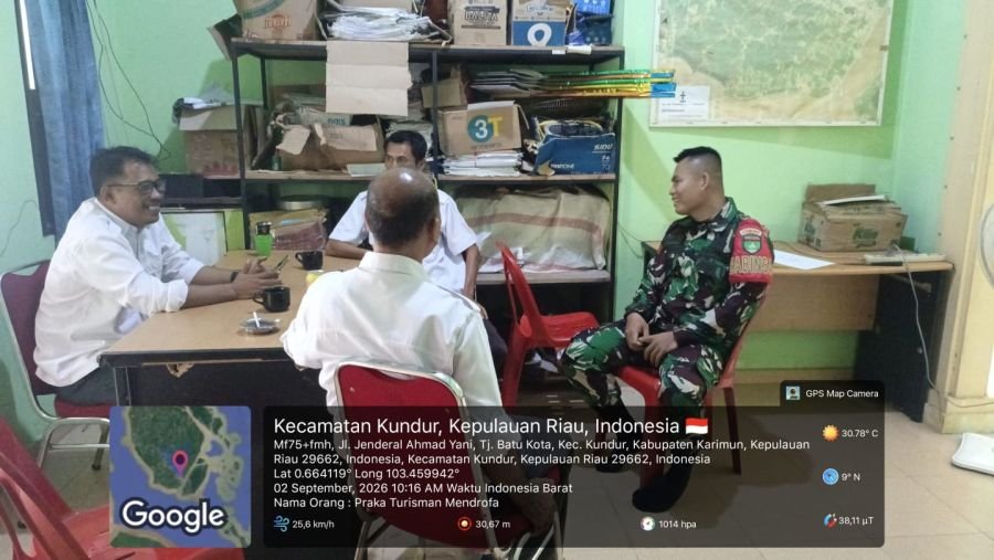 Babinsa Lubuk Perkuat Cegah Karhutla, Warga Diingatkan Tak Bakar Lahan