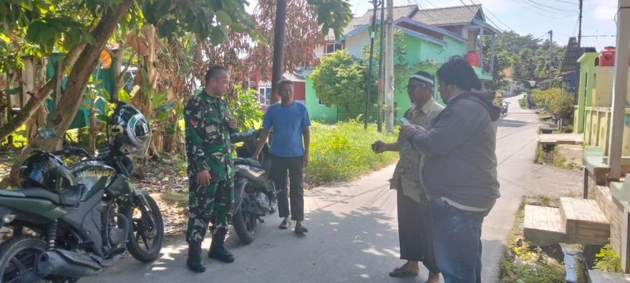 Babinsa Lubuk Semut Kedepankan Mediasi, Sengketa Tanah Diupayakan Damai