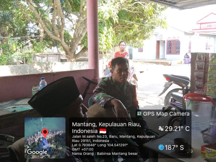 BABINSA MANTANG BESAR HIMBAU WARGA JAGA KEAMANAN DAN KETERTIBAN LINGKUNGAN Mantang, 23 Juni 2026 –