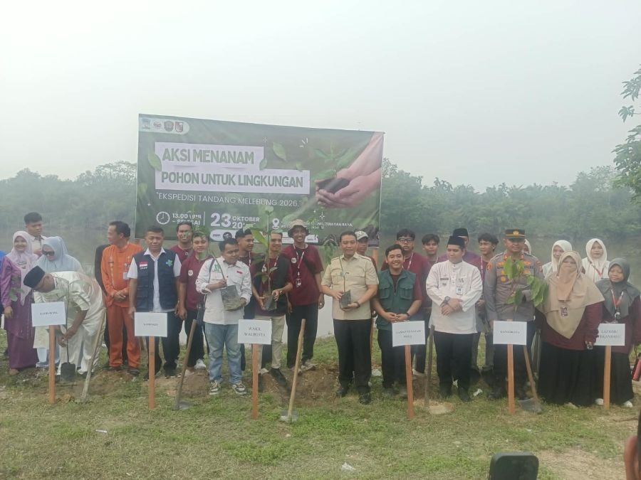 Babinsa Melebung Pantau Ekspedisi Tandang Melebung 2026, Perkuat Sinergi dan Kepedulian Lingkungan