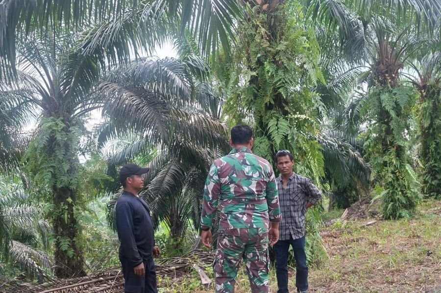 Babinsa Minas Dorong Warga Teluk Lancang Perkuat Kesadaran Kesehatan