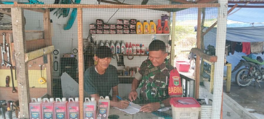 Babinsa Pamak Dorong Bengkel Lokal Jadi Penggerak Ekonomi Warga
