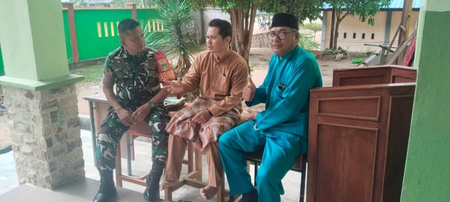 Babinsa Pamak Perkuat Koordinasi Sekolah Awasi Perilaku Pelajar