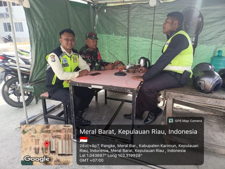 Babinsa Pangke Barat Perkuat Koordinasi Keamanan di Lingkungan Perusahaan