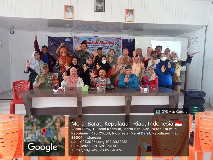 Babinsa Pangke Dorong Penanganan 12 Anak Stunting Lewat Rembuk Desa