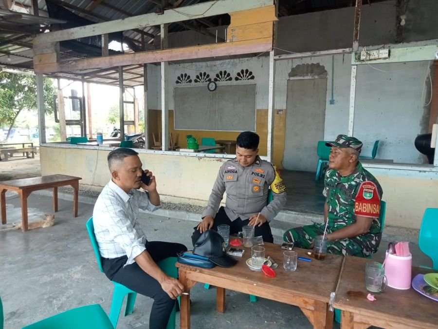 Babinsa Pangke Perkuat Tiga Pilar Dukung Penanaman Padi