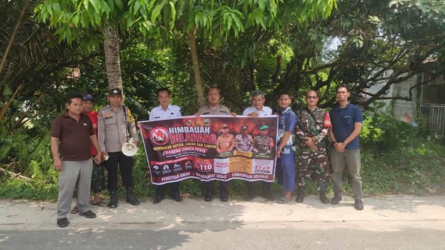 Babinsa Pebatuan Gencarkan Patroli dan Imbauan Pencegahan Karhutla