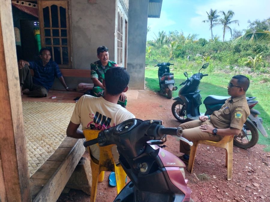 Babinsa Penarah Datangi Lokasi Pembacokan, Pastikan Situasi Tetap Terkendali