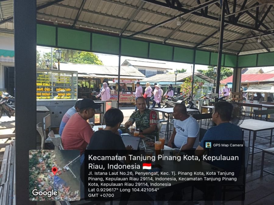 Babinsa Penyengat Ajak Ketua RT dan Tokoh Pemuda Lestarikan Cagar Budaya Pulau Penyengat