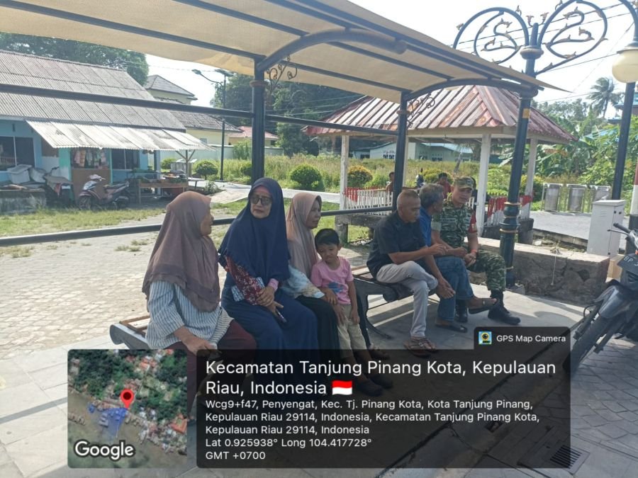 Babinsa Penyengat Ajak Warga Peduli Kesehatan dan Kebersihan Lingkungan