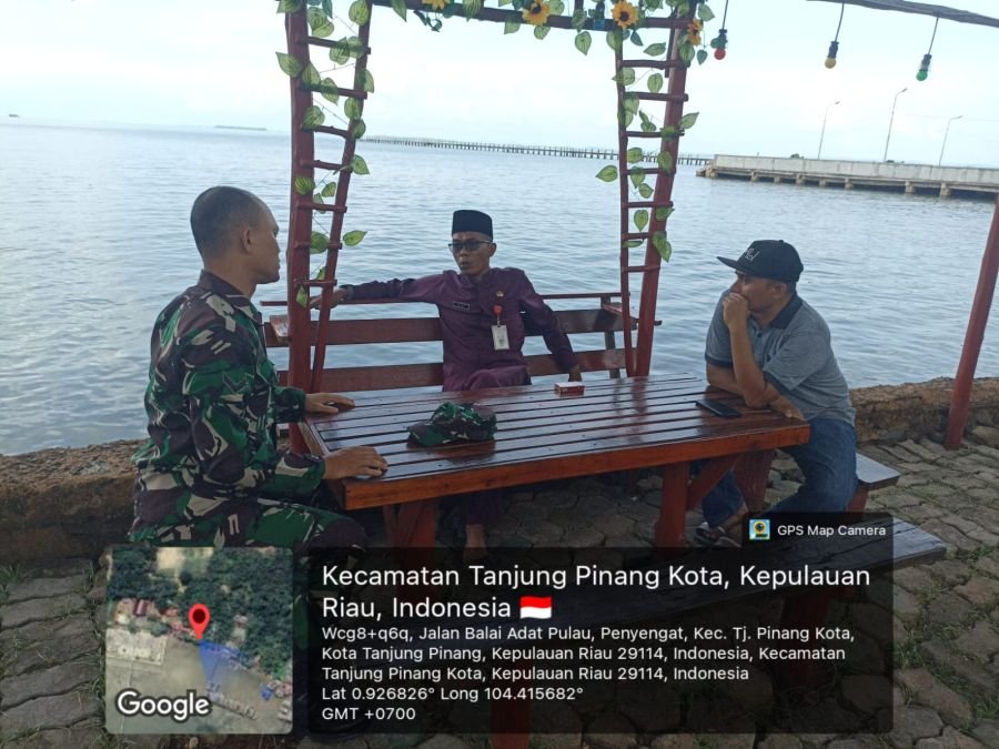 Babinsa Penyengat Bersama Lurah dan Ketua Pemuda Perkuat Sinergitas Pembinaan Masyarakat