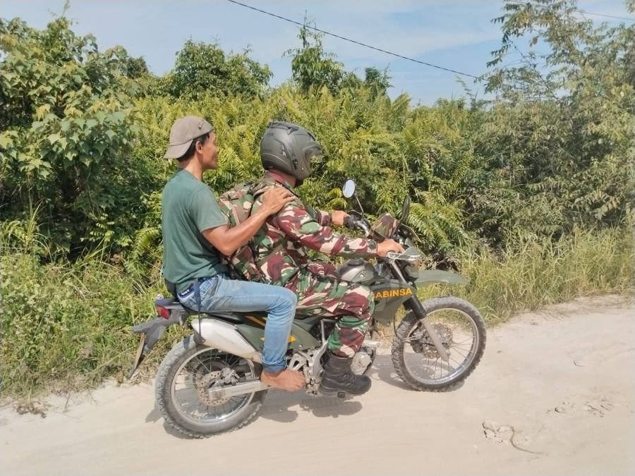 Babinsa Perkuat Deteksi Dini Karhutla Melalui Patroli dan Pemantauan Wilayah