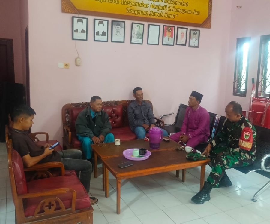 Babinsa Perkuat Sinergi, Aspirasi Warga Pangkalan Nyirih Ditindaklanjuti
