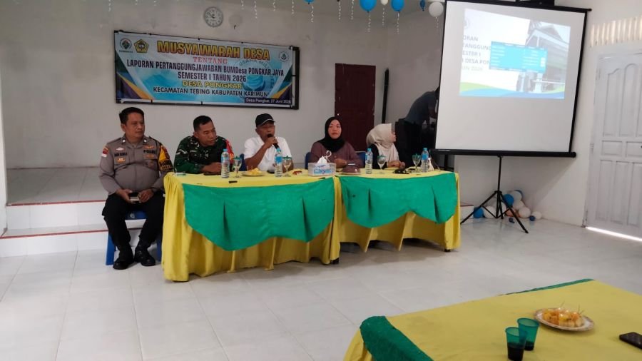 Babinsa Pongkar Kawal Transparansi BUMDes Lewat Musyawarah Desa