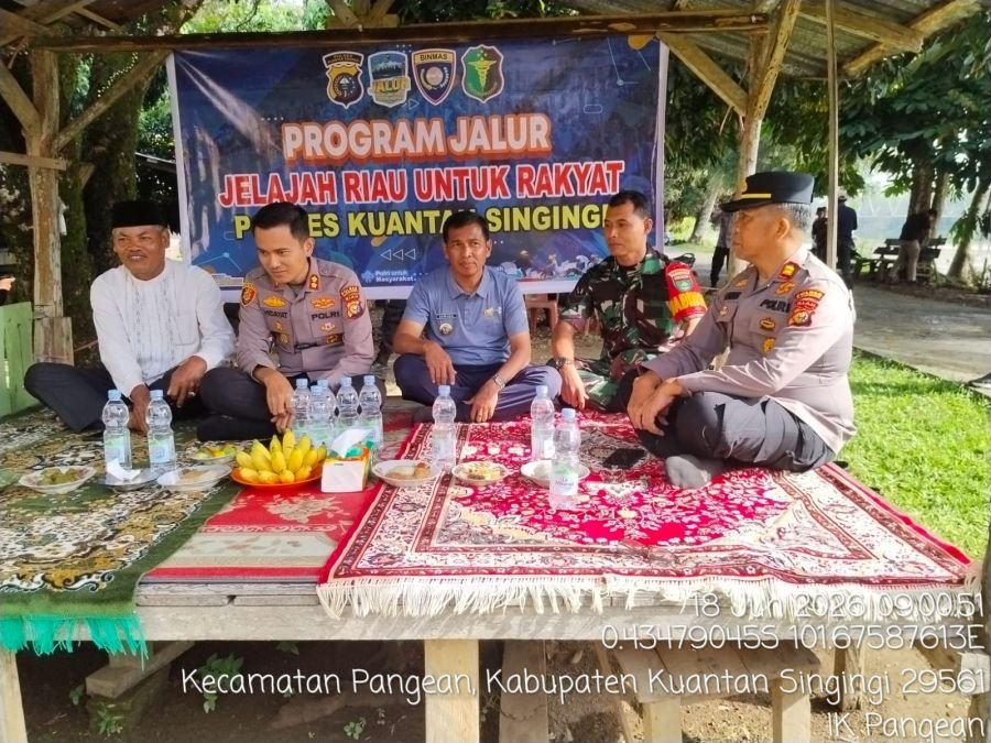 Babinsa Ramil 07/KH Hadiri Giat Program JALUR Sentuh Warga Pesisir Kecamatan Pangean