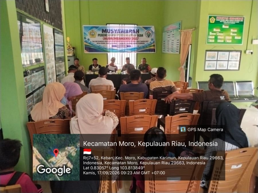 Babinsa Rawa Jaya Kawal Musrenbang, Prioritas Pembangunan 2027 Dibahas