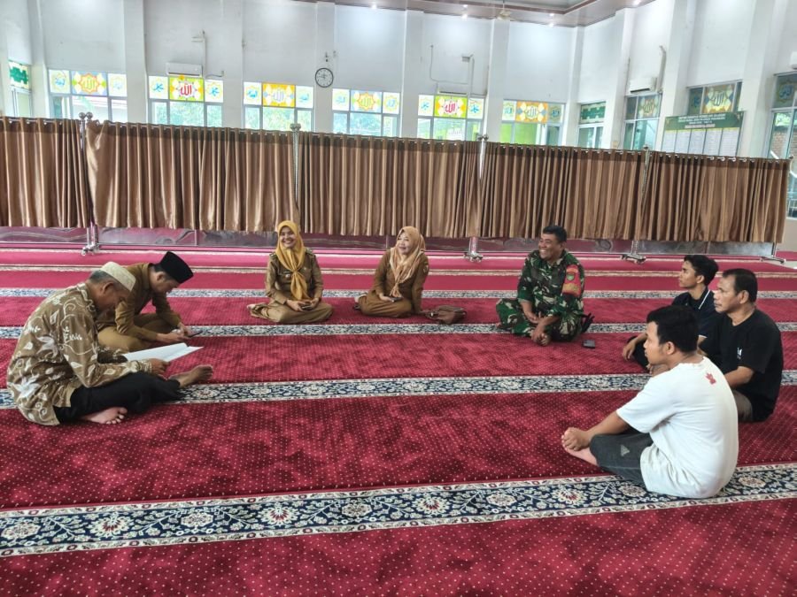 Babinsa Rejosari Bangun Sinergi Penataan Kepengurusan Masjid Paripurna