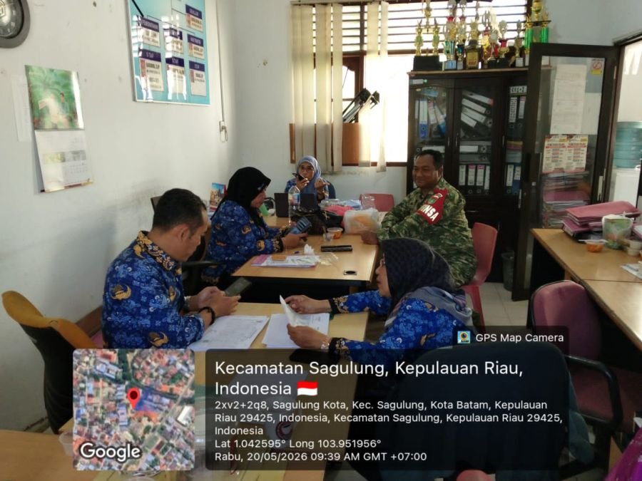 Babinsa Sagulung Kota Perkuat Pelayanan Warga Lewat Komsos Kelurahan