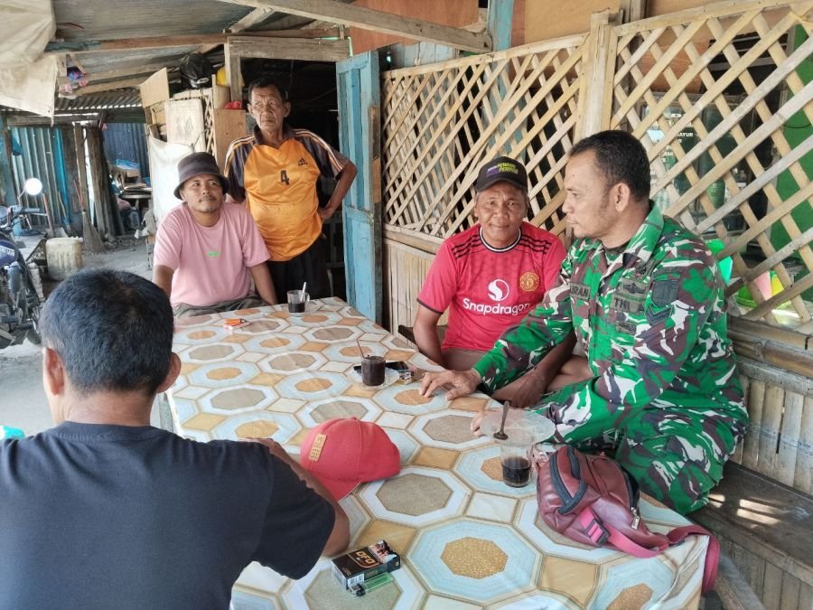 Babinsa sarana mempererat hubungan silaturahmi antara TNI dan Masyarakat.