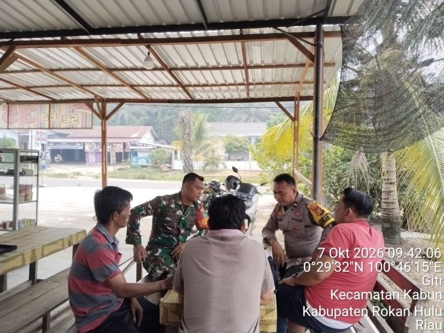 Babinsa Serda Yuliandi Imbau Warga Desa Giti Utamakan Keamanan dan Kesehatan