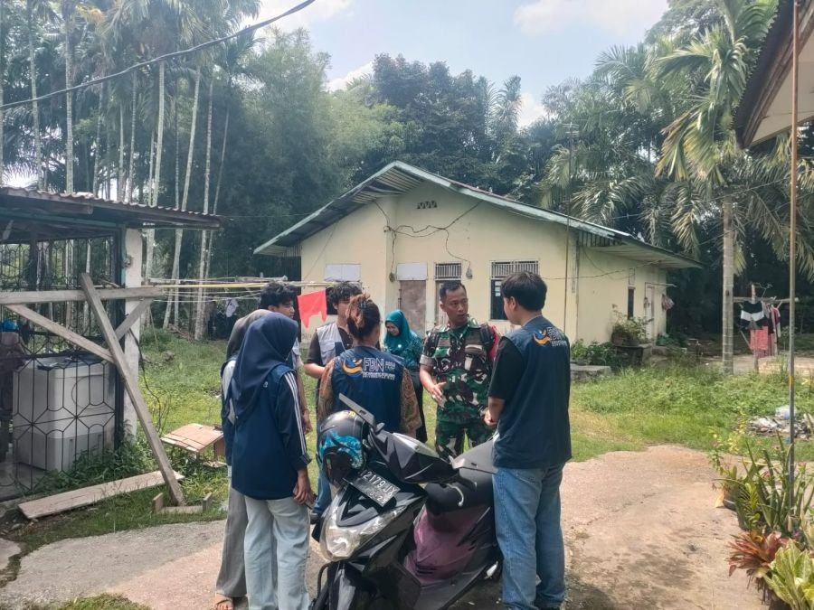 Babinsa Sertu M. Isak Perkuat Komsos Bersama Mahasiswa untuk Kampanyekan Hidup Sehat