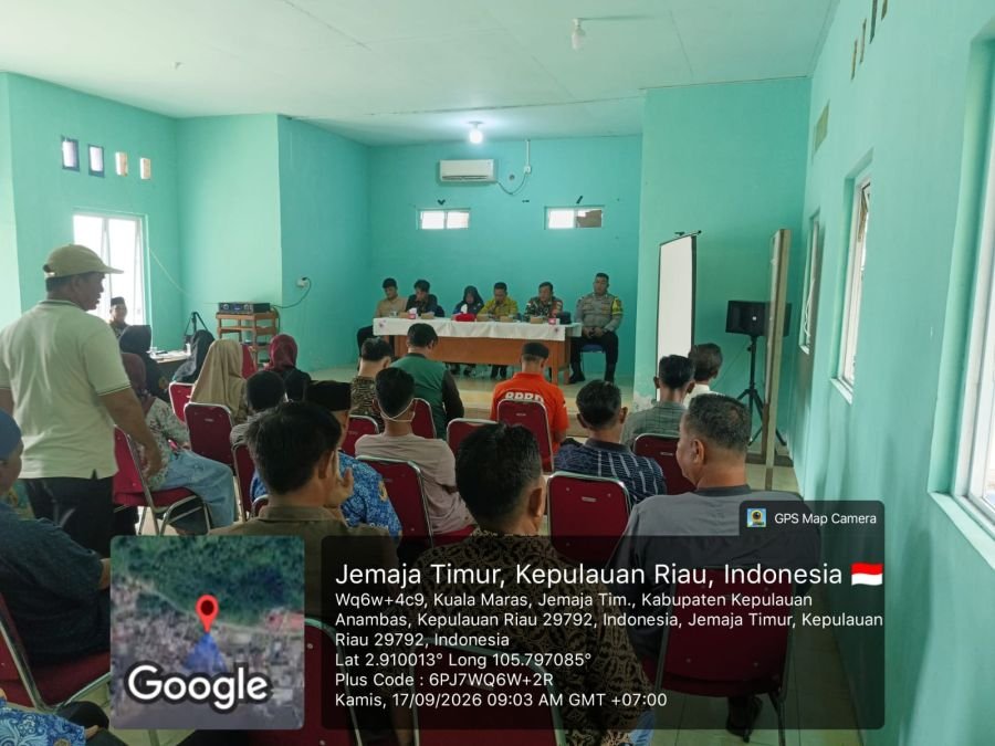 Babinsa Sertu Olih Hadiri Musdes Kuala Maras, Dua Gang Diusulkan Direhabilitasi