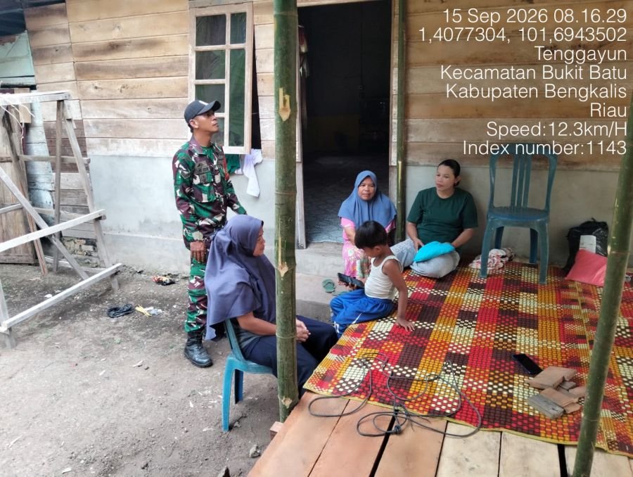 Babinsa Sertu Tatang Abidin Rangkul Kaum Ibu, Perkuat Nilai Pancasila dari Lingkungan Keluarga