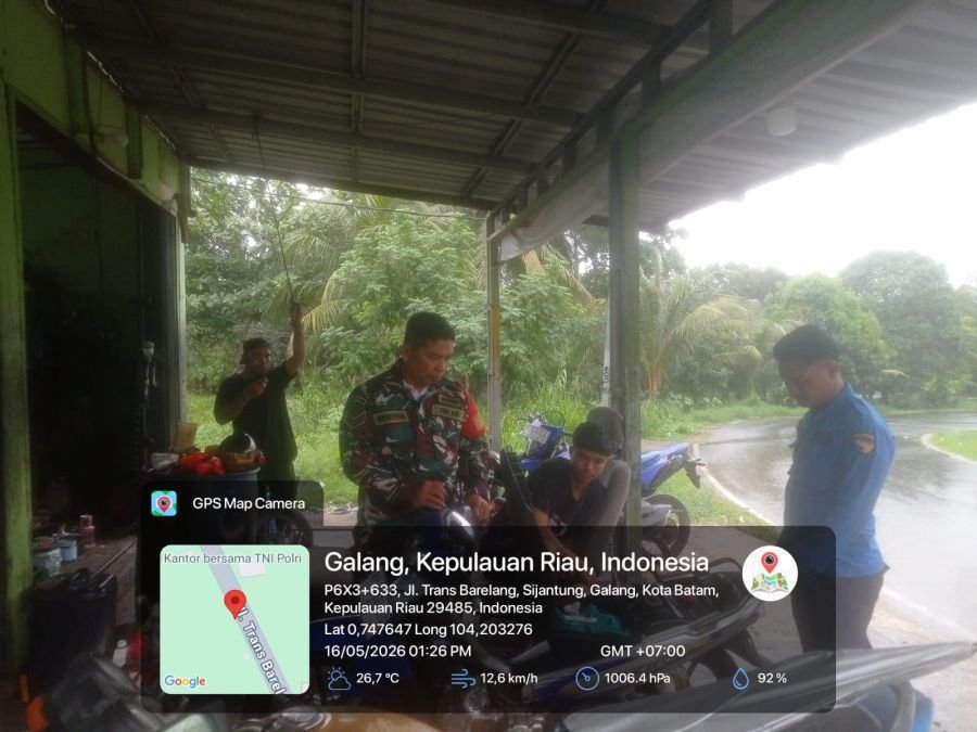 Babinsa Sijantung Perkuat Kekompakan Warga Lewat Komsos Humanis