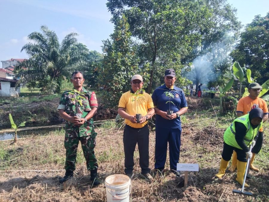 Babinsa Sri Meranti Monitor Goro Police Green, Perkuat Sinergi Sambut Hari Bhayangkara ke-80