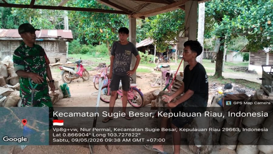 Babinsa Sugie Ajak Pemuda Desa Siap Jadi Prajurit TNI