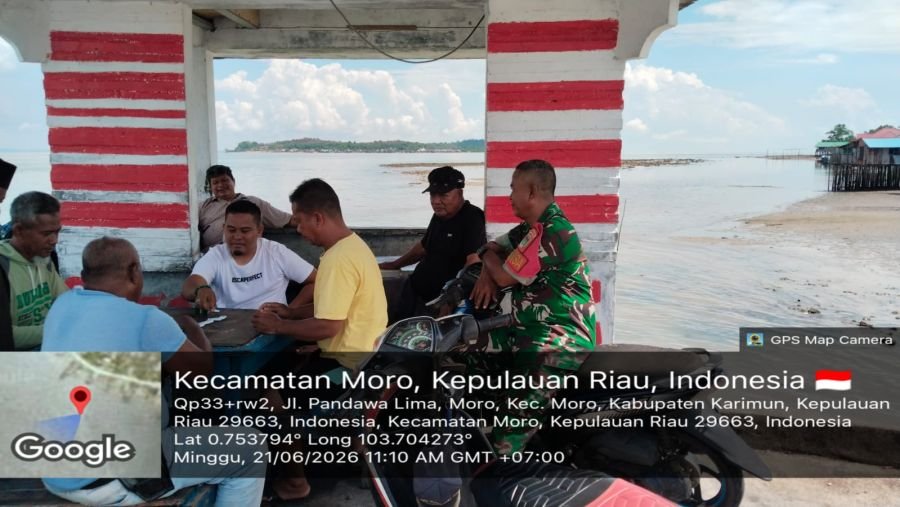 Babinsa Sugie Ingatkan Nelayan Utamakan Keselamatan Melaut