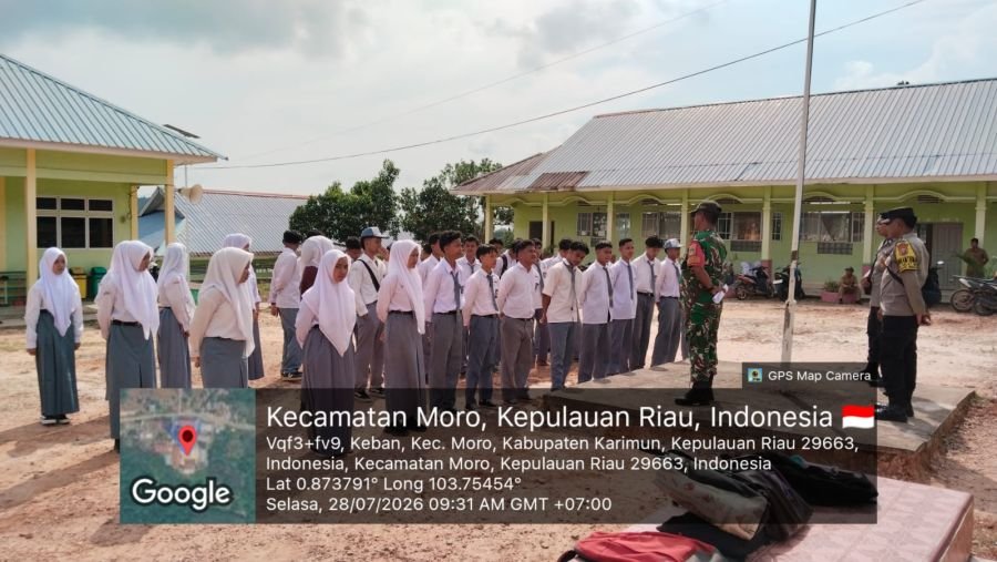 Babinsa Sugie Kawal Seleksi Paskibra, Cetak Generasi Disiplin
