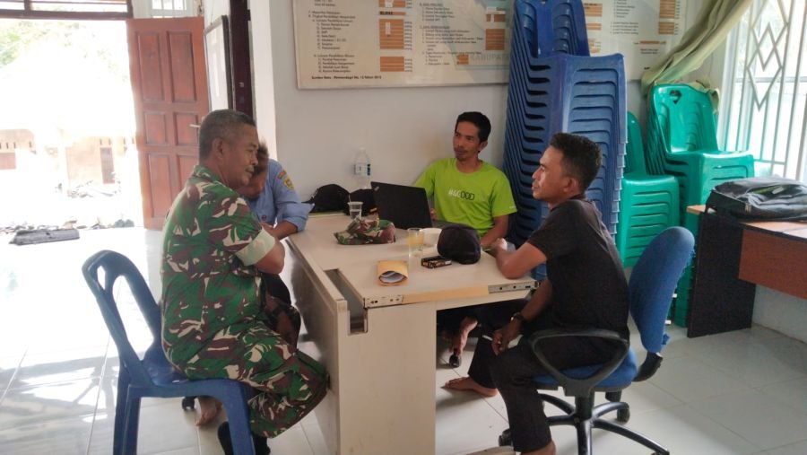 Babinsa Sugie Perkuat Koordinasi dengan Aparatur Desa dan Warga