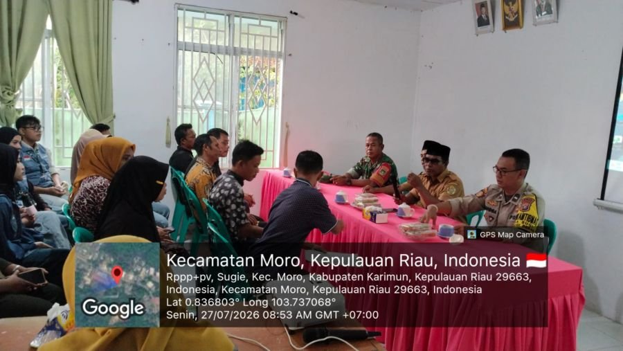 Babinsa Sugie Perkuat Sinergi Bersama Pj Kades dan Warga